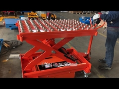 Self Propelled Mobile Lift Table Eletric With DC Batteries