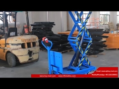 Electric Stationary Lift Table Stainless Steel Hydraulic