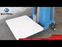 Hydraulic Electric Pallet Stacker Truck Alloy Steel 2000kg
