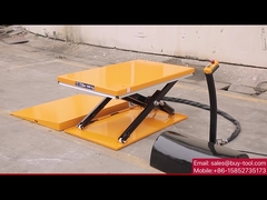 U Shaped Low Profile Lift Tables 1 Ton 6600lbs Capacity