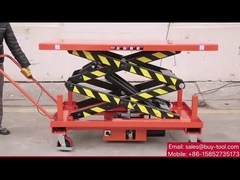 Industrial Electric Scissor Lift Table Mobile Heavy Duty