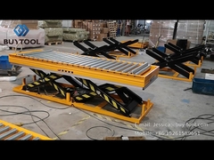 Hydraulic Steel Stationary Lift Table Light Duty Mobile Type