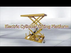 Mechanical Small Electric Ball Screw Scissor Lift Tables Mini 100kg 50kg For Lab