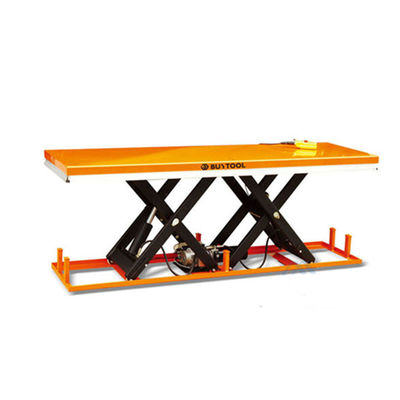 4000lbs 2 Ton Tandem Scissor Lift Table Hydraulic Electric