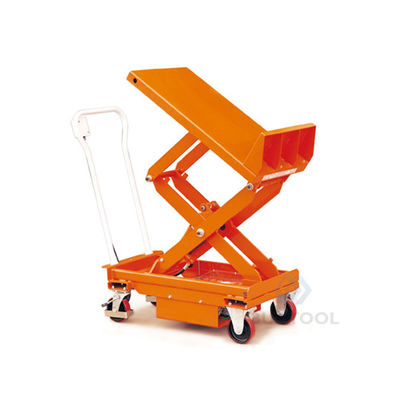 Material Handling Mobile Scissor Lift Platform Table 1000kg Loading