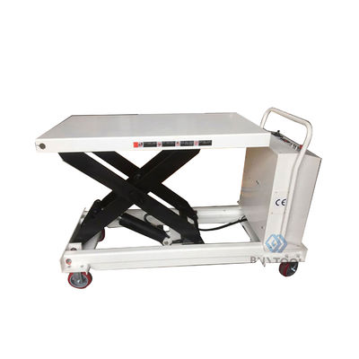 Hydraulic Mobile Electric Lift Table 750kg 1653lbs Capacity   916x610mm