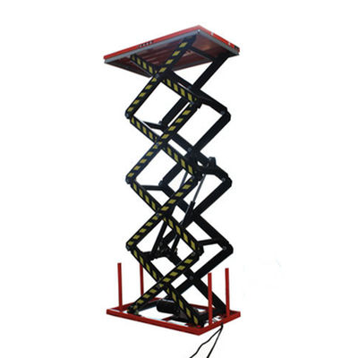 250 Kg 2500 Lb Electric Lift Tables Four Scissors High Height 165"