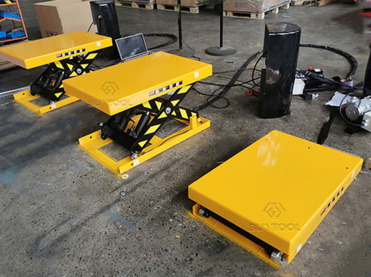 1000 Lb 2 000 Lb Hydraulic Lift Table 48x48 Electric Mini Stationary