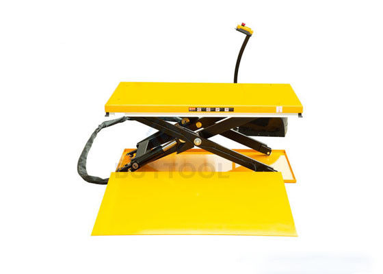 Hydraulic Low Profile Lift Table Cart Platform Min Height 85mm 1000kg