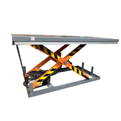 Hydraulic Stationary Scissor Lift Table 2200lbs Efficient Vertical