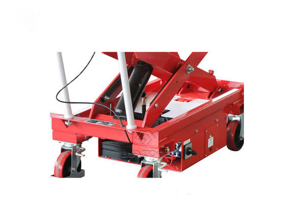 Electric Hydraulic 500kg Mobile Scissor Lift Table Alloy Steel