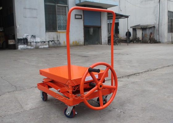 Triple Scissor Mobile Hydraulic Lift Table 770-Lb Capacity