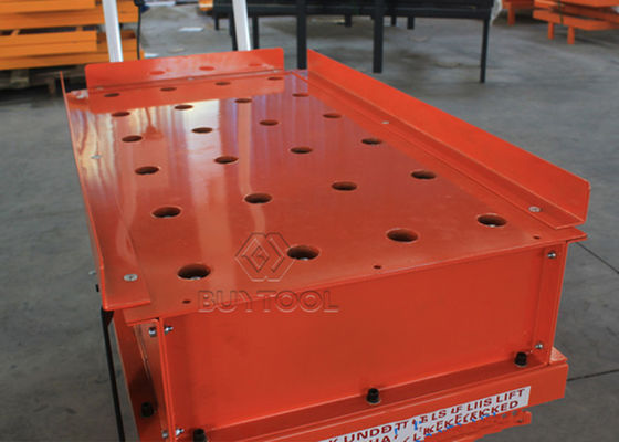 light duty manual mobile scissor lift table 1500mm Electric Ball Platform Transfer