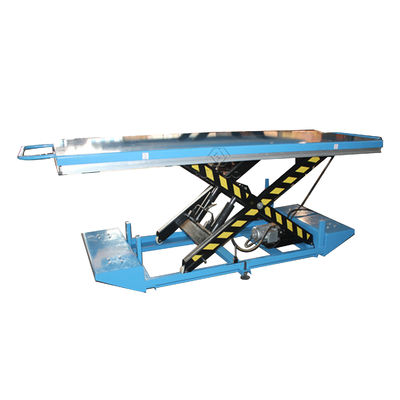 Hand-Crank Mobile Lift Tables Electric Switch Control 4400lbs 9.5" inch height