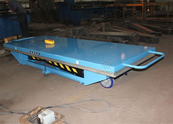 Hand-Crank Mobile Lift Tables Electric Switch Control 4400lbs 9.5" inch height