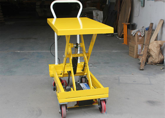 ES Series Scissor Q345B Electric Mobile Lift Table Trolley Portable Platform