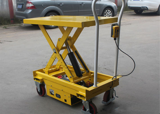 ES Series Scissor Q345B Electric Mobile Lift Table Trolley Portable Platform