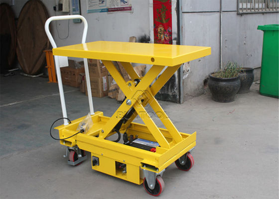 ES Series Scissor Q345B Electric Mobile Lift Table Trolley Portable Platform