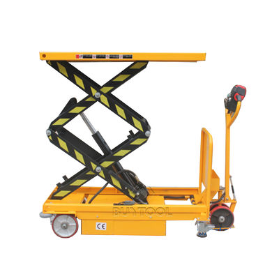 500kg 700 Kg 60 X 60 Self Propelled Mobile Lift Tables Hydraulic  Electric