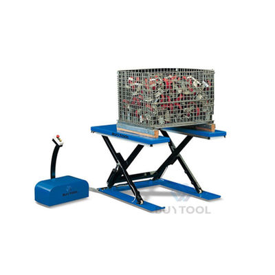 U Shaped Low Profile Lift Tables 2000kg 1 Ton 6600lbs Capacity