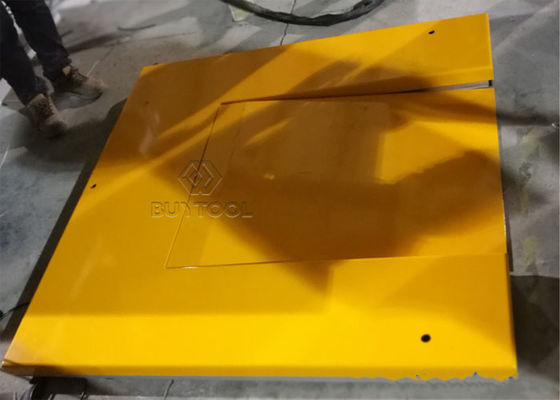 U Shaped Scissor Lift Table With Ramp Platform 150kg 350kg