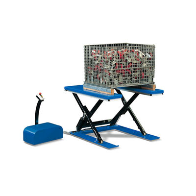 1500kg Low Profile Lift Tables Hydraulic Mechanical Lift Table With Dock Leveler Device