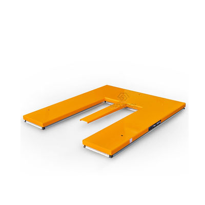 1000kg E Shape Low Profile Lift Table Electric Hydraulic Scissor Lifter