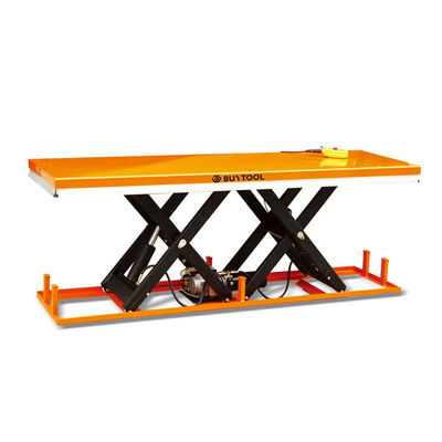 Heavy Duty Large Stationary Hydraulic Scissor Lift Table 500kg 1000 Lbs