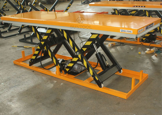 Heavy Duty Large Stationary Hydraulic Scissor Lift Table 500kg 1000 Lbs