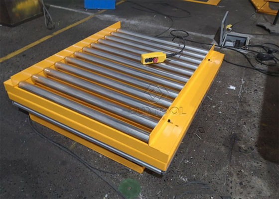 Mobile Semi Electric Portable Hydraulic Lift Table Platform
