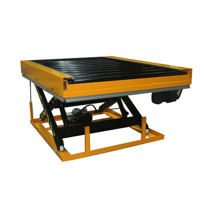 Conveyer Electric Roller Lift Table Cart 400kg Capacity 1000×2200mm