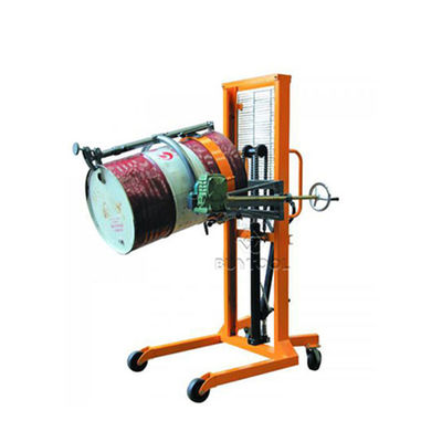 Mobile Manual Hydraulic Drum Stacker Lift 450kg Oil Drum