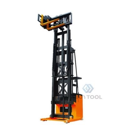 Electric Three Way Stacker Forklift 1500kg 6000mm Lifting Height