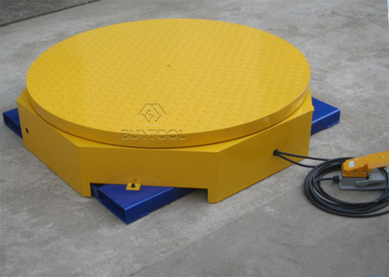 Pedal Switch Tray Turntable Pallet Wrapper  8r Min Hand Pallet Wrap Turntable 4400lbs