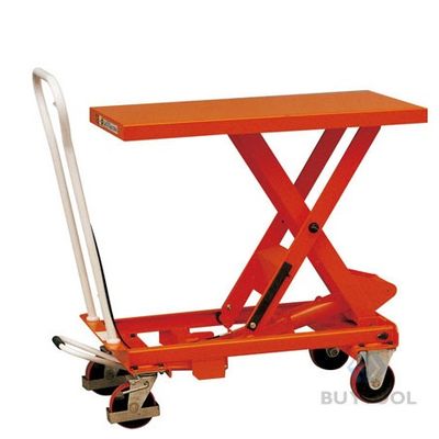 Electric Hydraulic Double Scissor Lift Table Cart 56" Lifting Manual Scissor Table