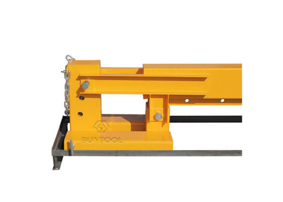 Tlb 3200kg Forklift Attachment Dip Angle Telescopic Fork Mounted Jibs