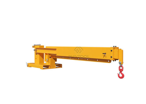 Tlb 3200kg Forklift Attachment Dip Angle Telescopic Fork Mounted Jibs