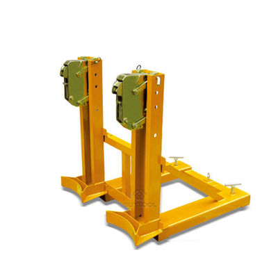 Double Bucket Drum Grap For Forklift Hydraulic Grabber Forklift Attachment