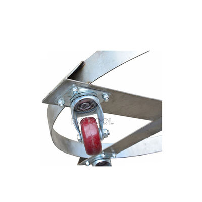 Manual Oil Drum Handling Equipments Stainless Steel Barrel Lifting Equipment Trolley