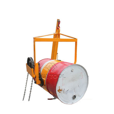 Portable Automated Chemical Drum Handling Equipments Vertical Drum Lifter Tilter Equipment Geared
