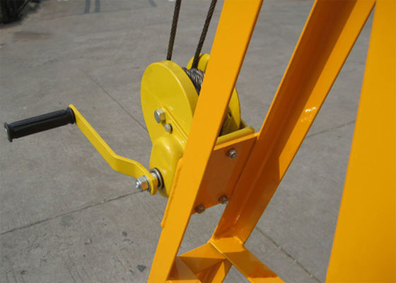 Portable Mini Type Mobile Gantry Crane For Workshops Warehouses