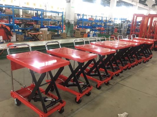 Manual Double Scissor Lift Table Cart 1760lbs 36 X 20" 48 X 24"