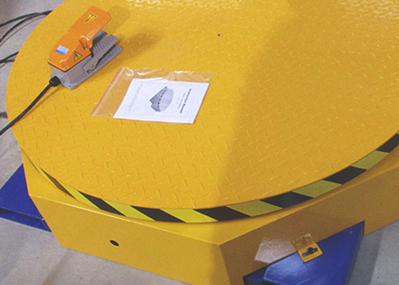 Pallet Semi-Automatic Stretch Wrap Machine With Scale Motorized 360 Degree 48" Diameter