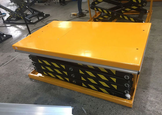 150 Kg 400kg Hydraulic Manual Scissor Lift Table Four Scissors Height 4000mm