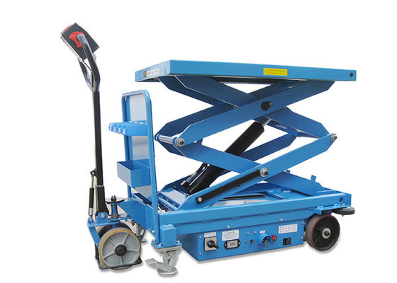 800kg 300 Kg Hydraulic Self Propelled Scissor Lift Table Truck Mobile Aerial Platform