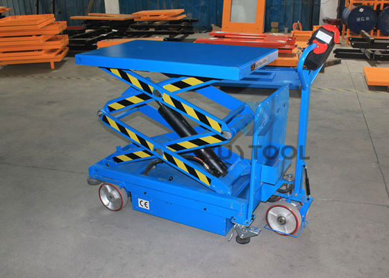 800kg 300 Kg Hydraulic Self Propelled Scissor Lift Table Truck Mobile Aerial Platform