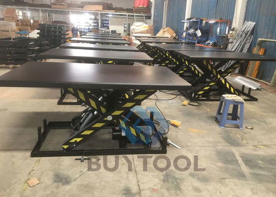 Industrial Small Electric Scissor Lift Table Industrial 1700x850mm Maximum Height 50"