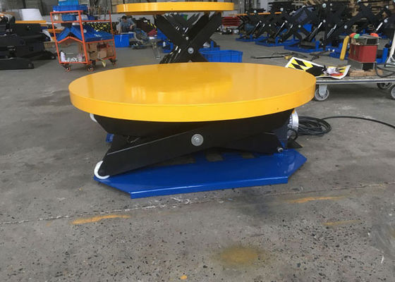 500 Lb 1000 Lbs Electric Lift Tables 3000 Lb Hydraulic Lift Table With Turntable