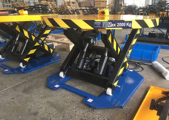 500 Lb 1000 Lbs Electric Lift Tables 3000 Lb Hydraulic Lift Table With Turntable