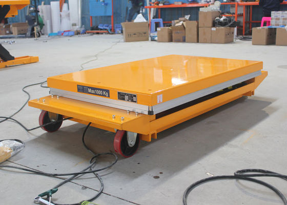 Portable Movable Scissor Lift Table Material Handling Lift Table For Pallets 50"X32"